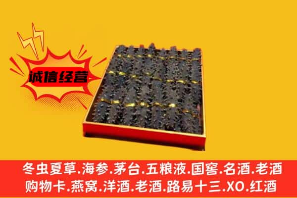 饶平县回收海参